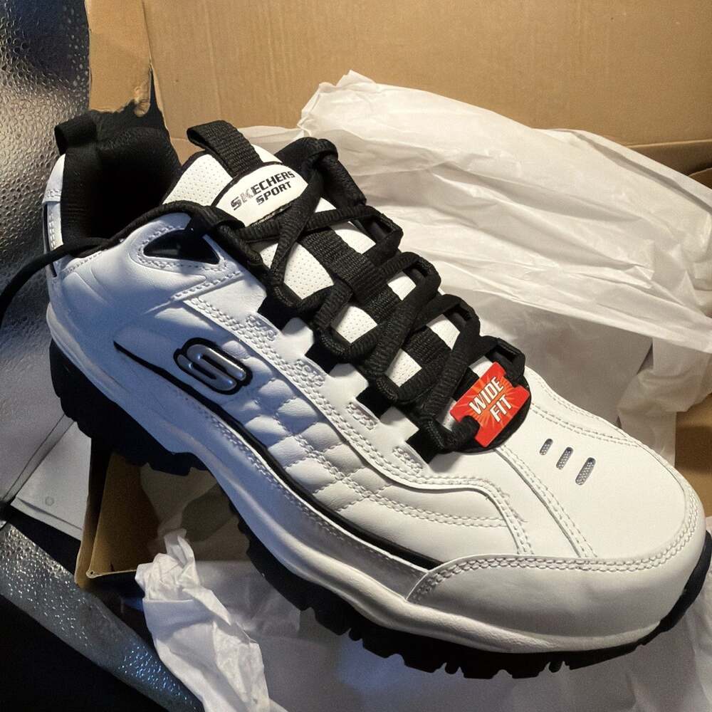 Skechers Men's Energy Afterburn Sneakers Athletic Training 10.5 Wide